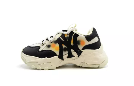 Кроссовки MLB Big Ball Chunky Chunky Sneakers Unisex Low-top Yellow/black, цвет Multicolor
