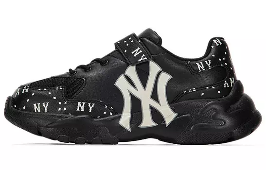 Кроссовки MLB Big Ball Chunky Chunky Sneakers Unisex Low-top Black, черный