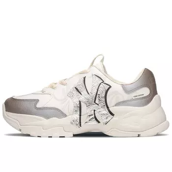 Кроссовки MLB Big Ball Chunky Chunky Sneakers Unisex Low-top Beige/brown, хаки