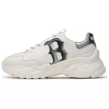 Кроссовки MLB Big Ball Chunky Chunky Sneakers Unisex Low-top Beige/Black, цвет Off White