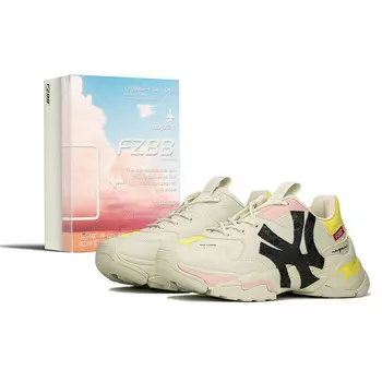 Кроссовки MLB Big Ball Chunky Chunky Sneakers Unisex Low-top Black/Yellow/Pink, черный/розовый/желтый