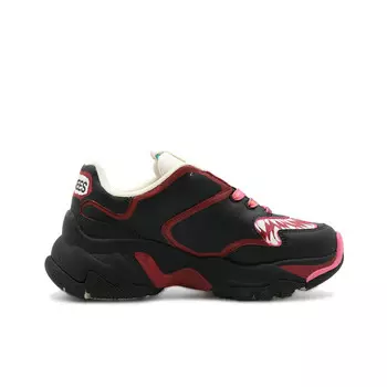 Кроссовки MLB Big Ball Chunky Chunky Sneakers Unisex Low-top Black/Red, черный