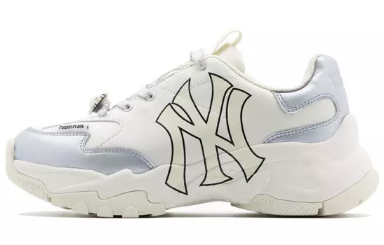 Кроссовки MLB Big Ball Chunky Chunky Sneakers Unisex Low-top White, белый