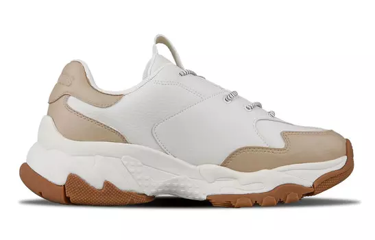 Кроссовки MLB Big Ball Chunky Chunky Sneakers Unisex Low-top White, цвет Off White