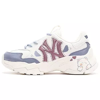 Кроссовки MLB Big Ball Chunky Chunky Sneakers Unisex Low-top Blue/white/red, синий/белый