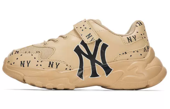 Кроссовки MLB Big Ball Chunky Cookie Chunky Sneakers Kids Low-top Beige, цвет Apricot Cream