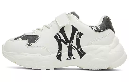 Кроссовки MLB Big Ball Chunky Kids Lifestyle Shoes Kids Low-top White, белый