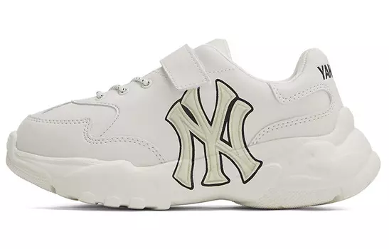 Кроссовки MLB Big Ball Chunky Kids Lifestyle Shoes Kids Low-top White, белый