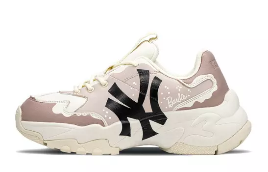 Кроссовки MLB Big Ball Chunky Series Chunky Sneakers Unisex Low-top Brown/Pink, розовый