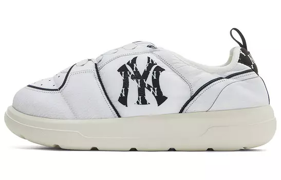 Кроссовки MLB Chunky Classic A FLEECE Lifestyle Shoes Unisex Low-top White, белый