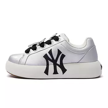 Кроссовки MLB Chunky Classic Lifestyle Shoes Unisex Low-top Black/silver, черный/серебряный