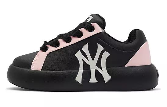 Кроссовки MLB Chunky Classic Lifestyle Shoes Unisex Low-top Black/Pink, черный/розовый