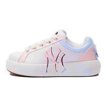 Кроссовки MLB Chunky Classic Lifestyle Shoes Unisex Low-top White/pink/blue, розовый