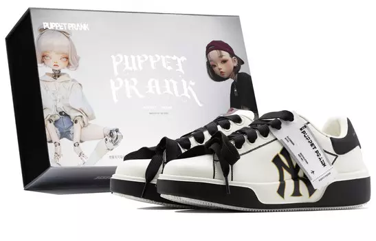 Кроссовки MLB Chunky Classic Skateboarding Shoes Unisex Low-top Beige, цвет Off White