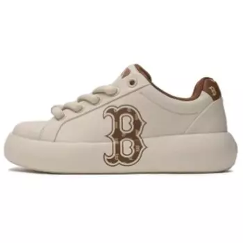 Кроссовки MLB Chunky Classic Skateboarding Shoes Unisex Low-top Beige/Yellow, бежевый