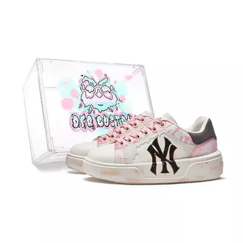 Кроссовки MLB Chunky Classic Skateboarding Shoes Unisex Low-top Pink/white, розовый