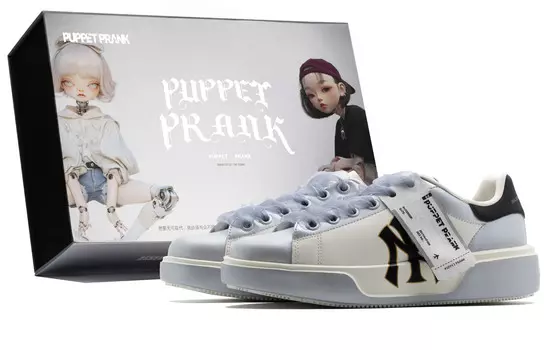 Кроссовки MLB Chunky Classic Skateboarding Shoes Unisex Low-top Beige, цвет Off White