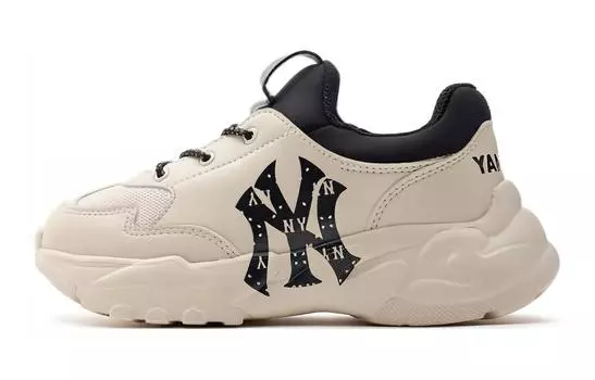 Кроссовки MLB Chunky Kids Lifestyle Shoes Kids Low-top Ivory, белый