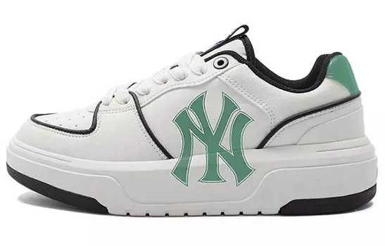 Кроссовки MLB Chunky Liner Chunky Sneakers Unisex Low-top White/green, белый