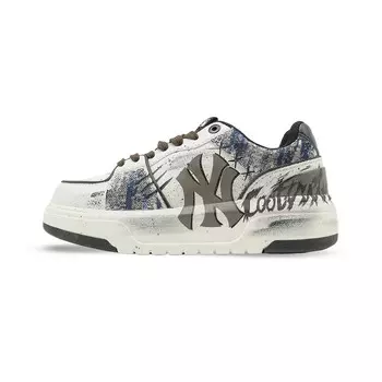 Кроссовки MLB Chunky Liner Chunky Sneakers Unisex Low-top Black/Blue, черный/синий