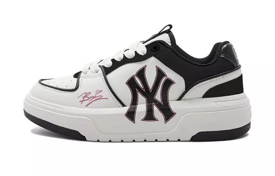 Кроссовки MLB Chunky Liner Chunky Sneakers Unisex Low-top Black/white, белый