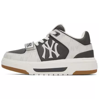 Кроссовки MLB Chunky Liner Lifestyle Shoes Unisex Mid-top Gray/White, серый/белый