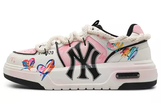 Кроссовки MLB Chunky Liner Skateboard Shoes Unisex Low-Top White