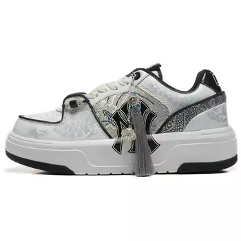 Кроссовки MLB Chunky Liner Skateboard Shoes Unisex Low-Top White, белый