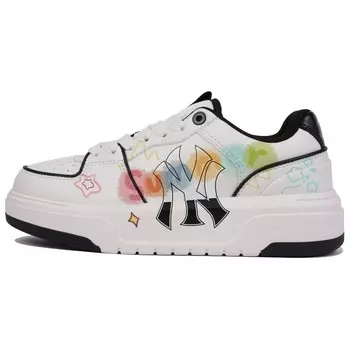 Кроссовки MLB Chunky Liner Skateboard Shoes Unisex Low-Top White Black