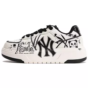 Кроссовки MLB Chunky Liner Skateboard Shoes Unisex Low-Top Black White