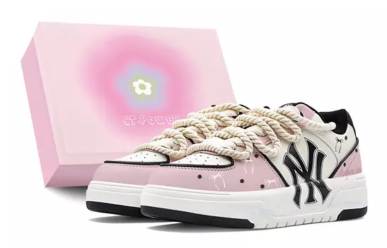 Кроссовки MLB Chunky Liner Skateboard Shoes Unisex Low-Top White