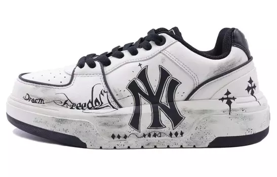 Кроссовки MLB Chunky Liner Skateboard Shoes Unisex Low-Top Black