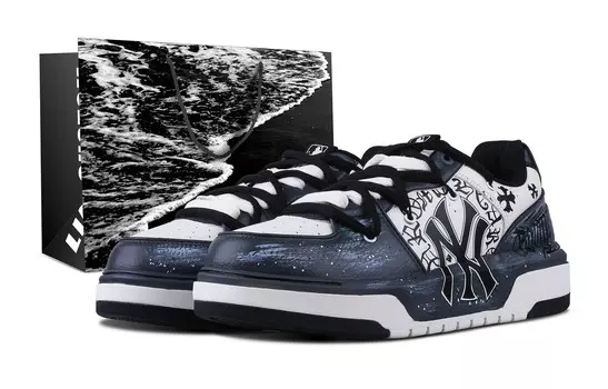 Кроссовки MLB Chunky Liner Skateboard Shoes Unisex Low-Top White