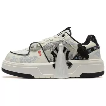 Кроссовки MLB Chunky Liner Skateboard Shoes Unisex Low-Top White