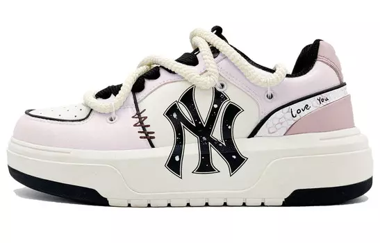 Кроссовки MLB Chunky Liner Skateboard Shoes Unisex Low-Top Pink