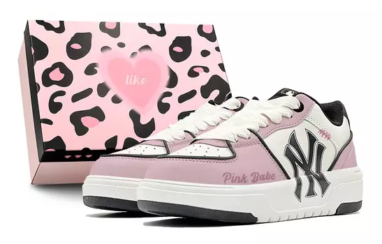 Кроссовки MLB Chunky Liner Skateboard Shoes Unisex Low-Top White