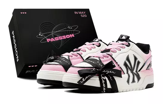 Кроссовки MLB Chunky Liner Skateboard Shoes Unisex Low-Top White