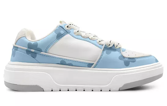 Кроссовки MLB Chunky Liner Skateboard Shoes Unisex Low-Top White Black