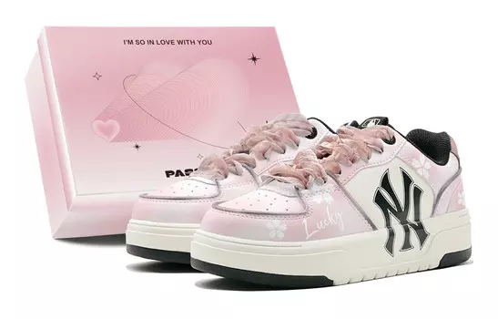 Кроссовки MLB Chunky Liner Skateboard Shoes Unisex Low-Top White