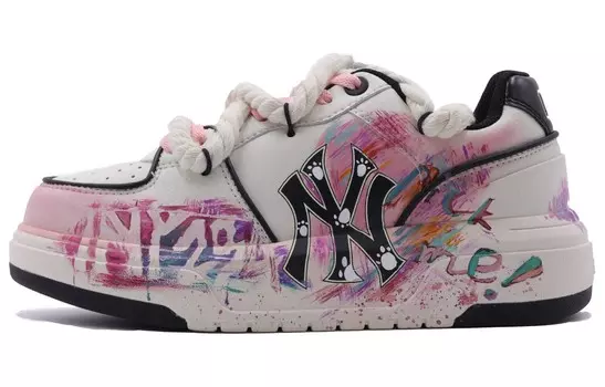 Кроссовки MLB Chunky Liner Skateboard Shoes Unisex Low-Top White