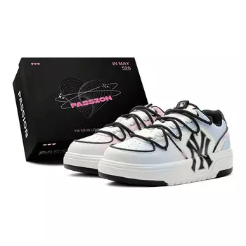 Кроссовки MLB Chunky Liner Skateboard Unisex Low-Top, голубой/розовый