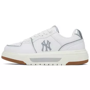 Кроссовки MLB Chunky Liner Skateboarding Shoes Unisex Low-top Ivory White, белый