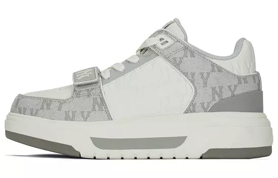 Кроссовки MLB Chunky Liner Skateboarding Shoes Unisex Low-top, серый