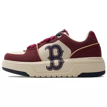 Кроссовки MLB Chunky Liner Skateboarding Shoes Unisex Low-top, цвет Burgundy