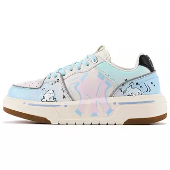 Кроссовки MLB Chunky Liner Skateboarding Shoes Unisex Low-top Blue/pink/white, синий/белый