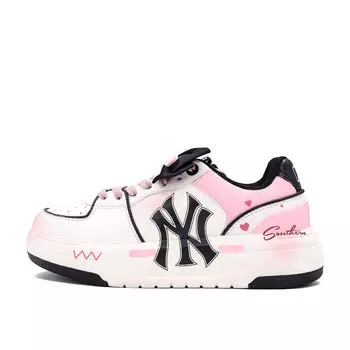 Кроссовки MLB Chunky Liner Skateboarding Shoes Unisex Low-top, розовый