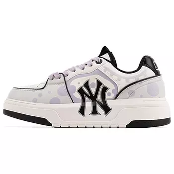 Кроссовки MLB Chunky Liner Skateboarding Shoes Unisex Low-top Rice Gray Purple, фиолетовый