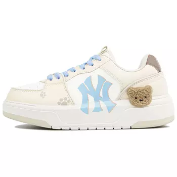 Кроссовки MLB Chunky Liner Skateboarding Shoes Unisex Low-top White/Beige, цвет Off White