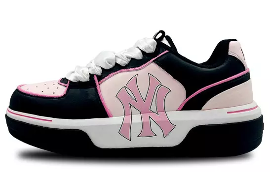 Кроссовки MLB Chunky Liner Skateboarding Shoes Unisex Low-top Pink, розовый