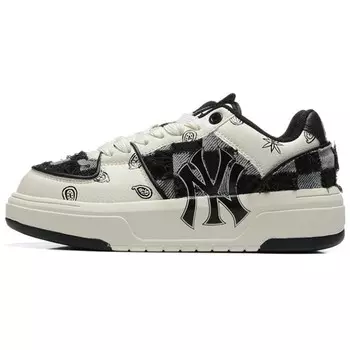 Кроссовки MLB Chunky Liner Skateboarding Shoes Unisex Low-top White, белый